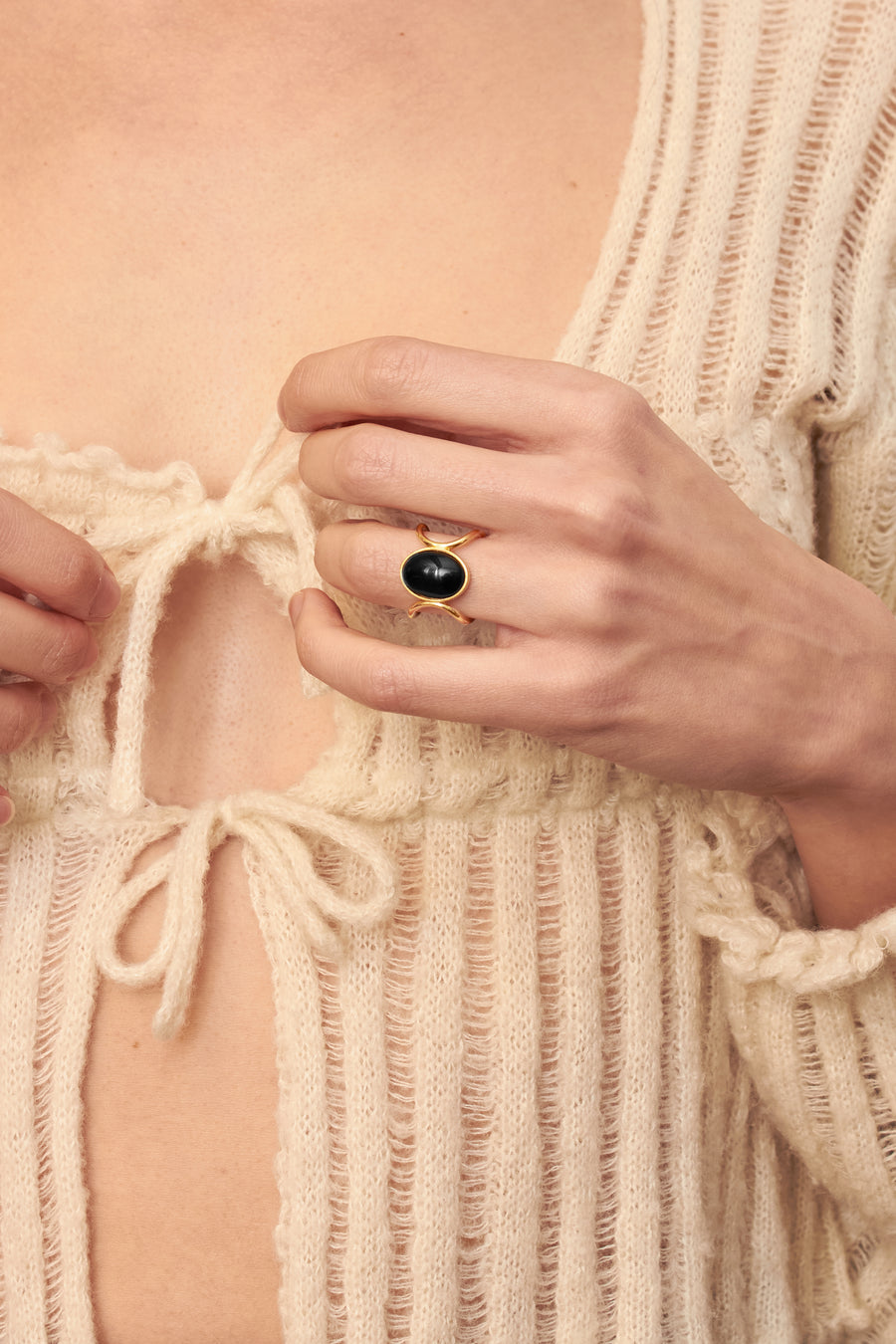 Anillo Victoria Ónix