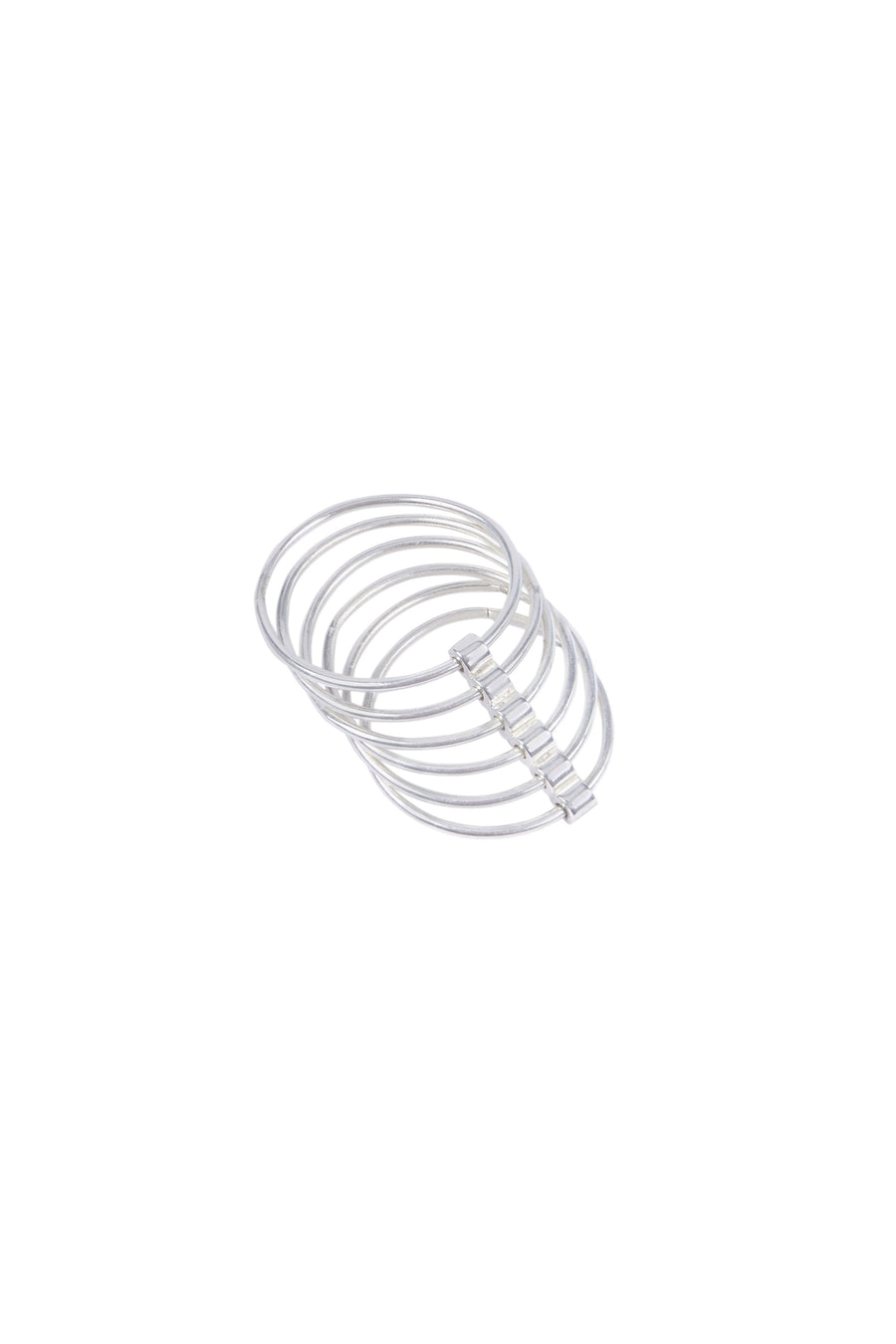 Silver Hoops Ring