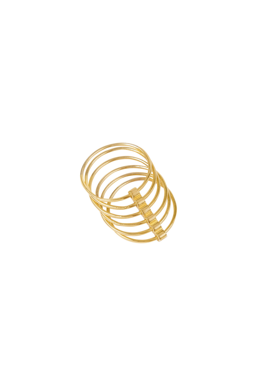 Gold Hoop Ring