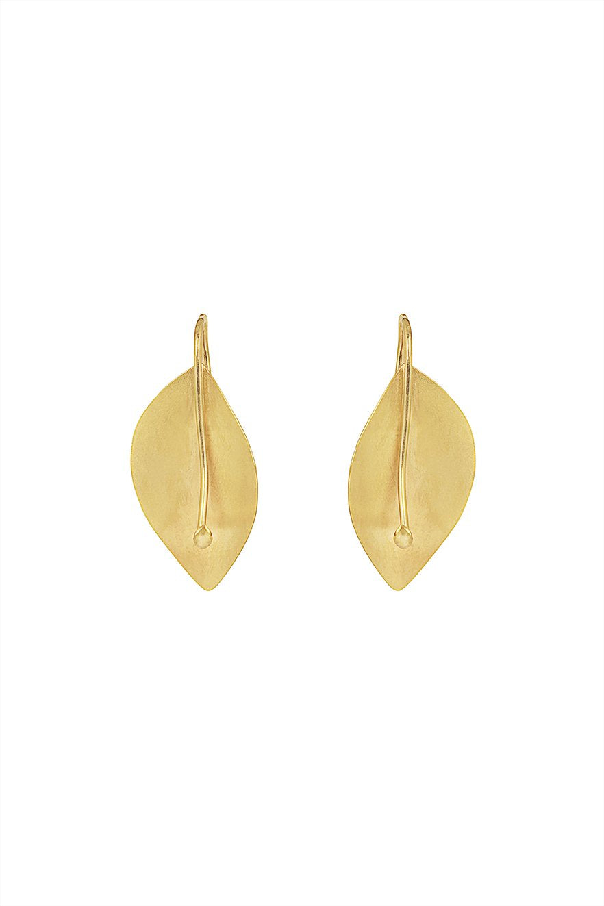 Golden Cala Earrings
